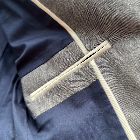 J.Crew Regent Chambray Blazer size 2 - Picture 9 of 11
